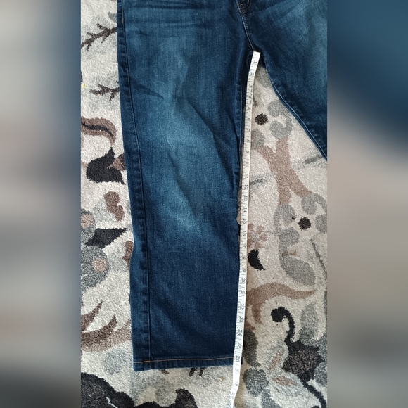 mens daniel cremieux classic straight leg jeans dark wash premium denim 40X30 - Picture 5 of 9